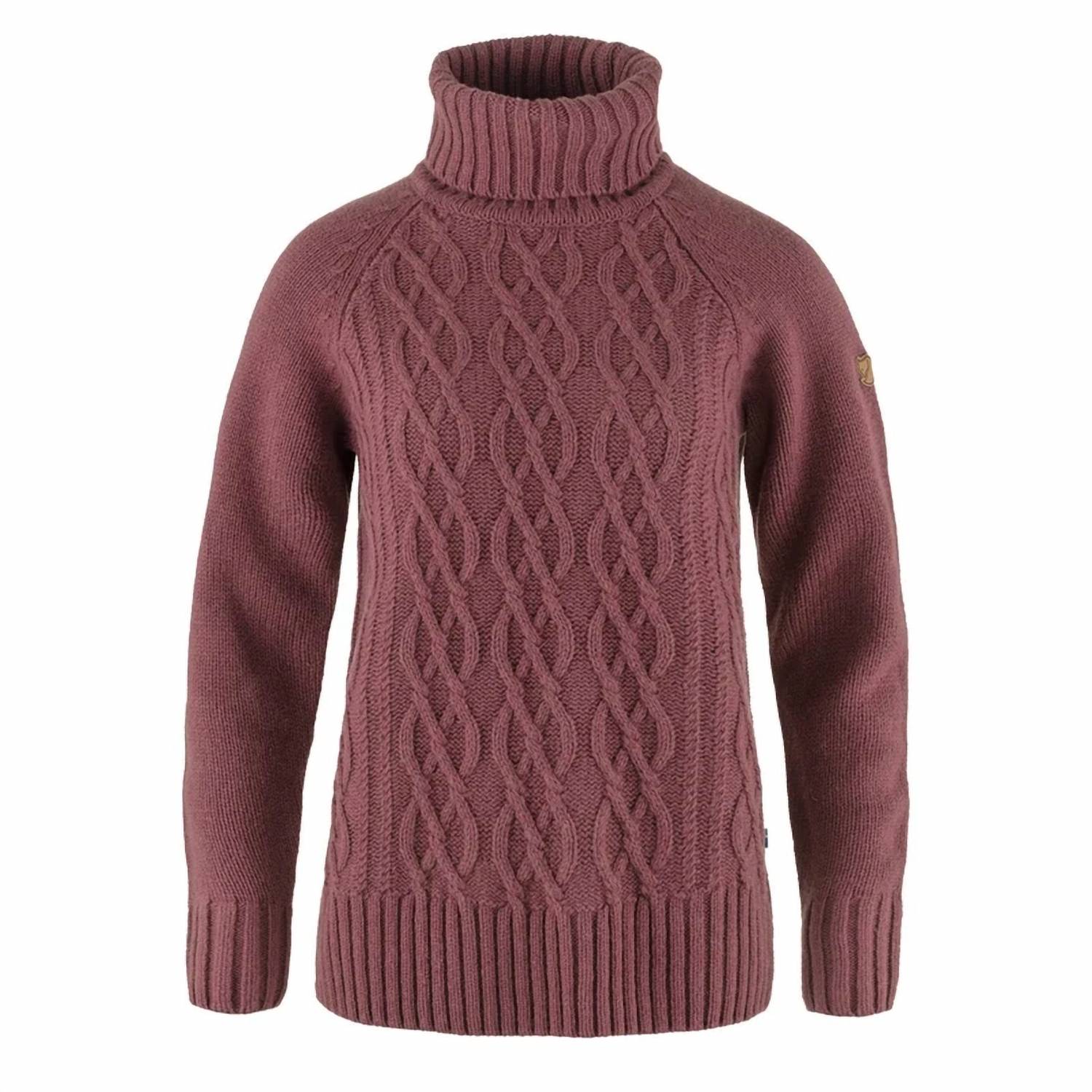 Fjallraven - Women's Övik Cable Knit Roller Neck Sweater