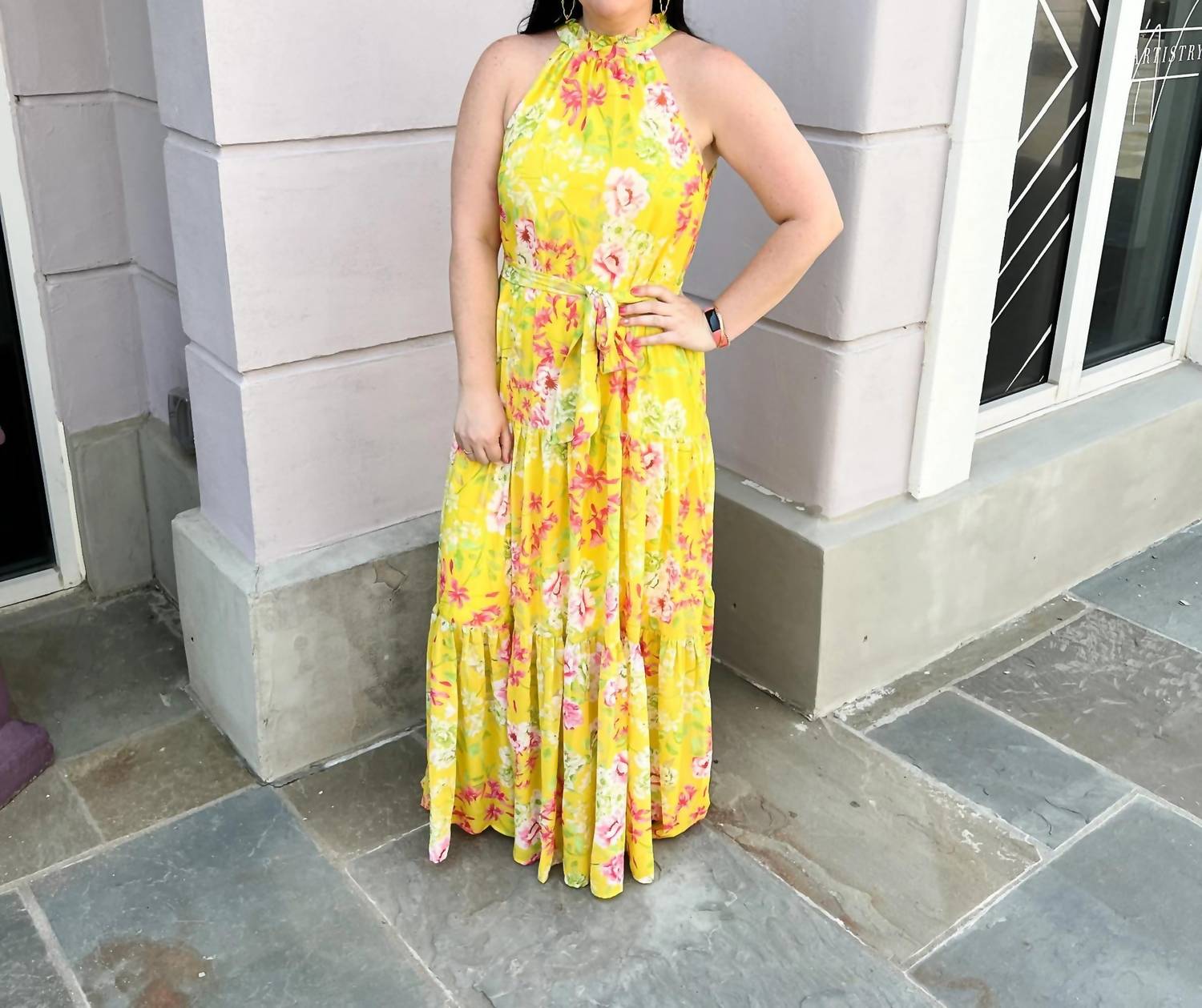 Flying Tomato - Ibiza Printed Maxi Dress