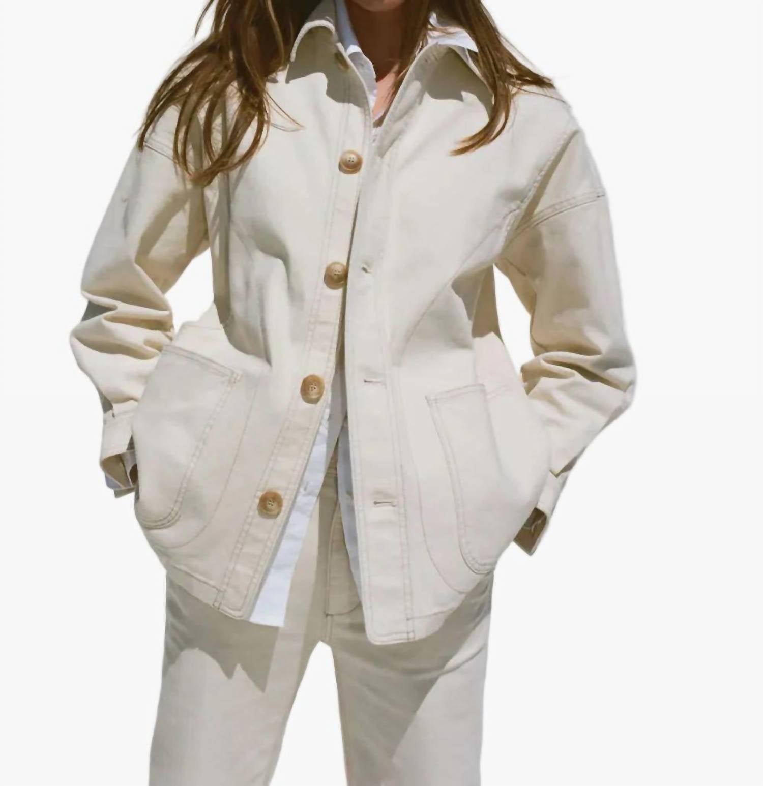 Faherty - Sunwashed Canvas Chore Jacket