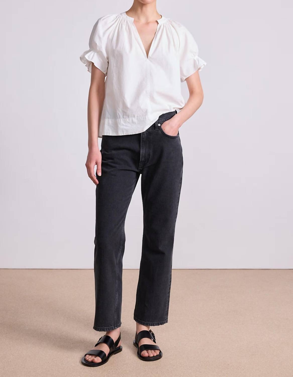 Apiece Apart - Lo Capo V-neck Top
