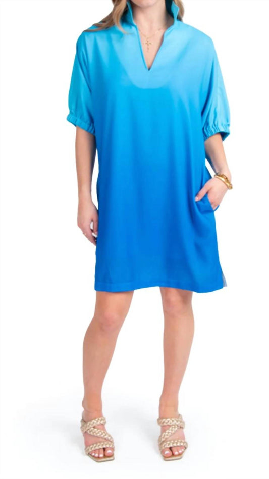 Emily Mccarthy - Ocean ombr√© dress