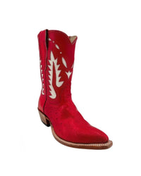 Fenoglio - Women's Smooth Ostrich Short Boots