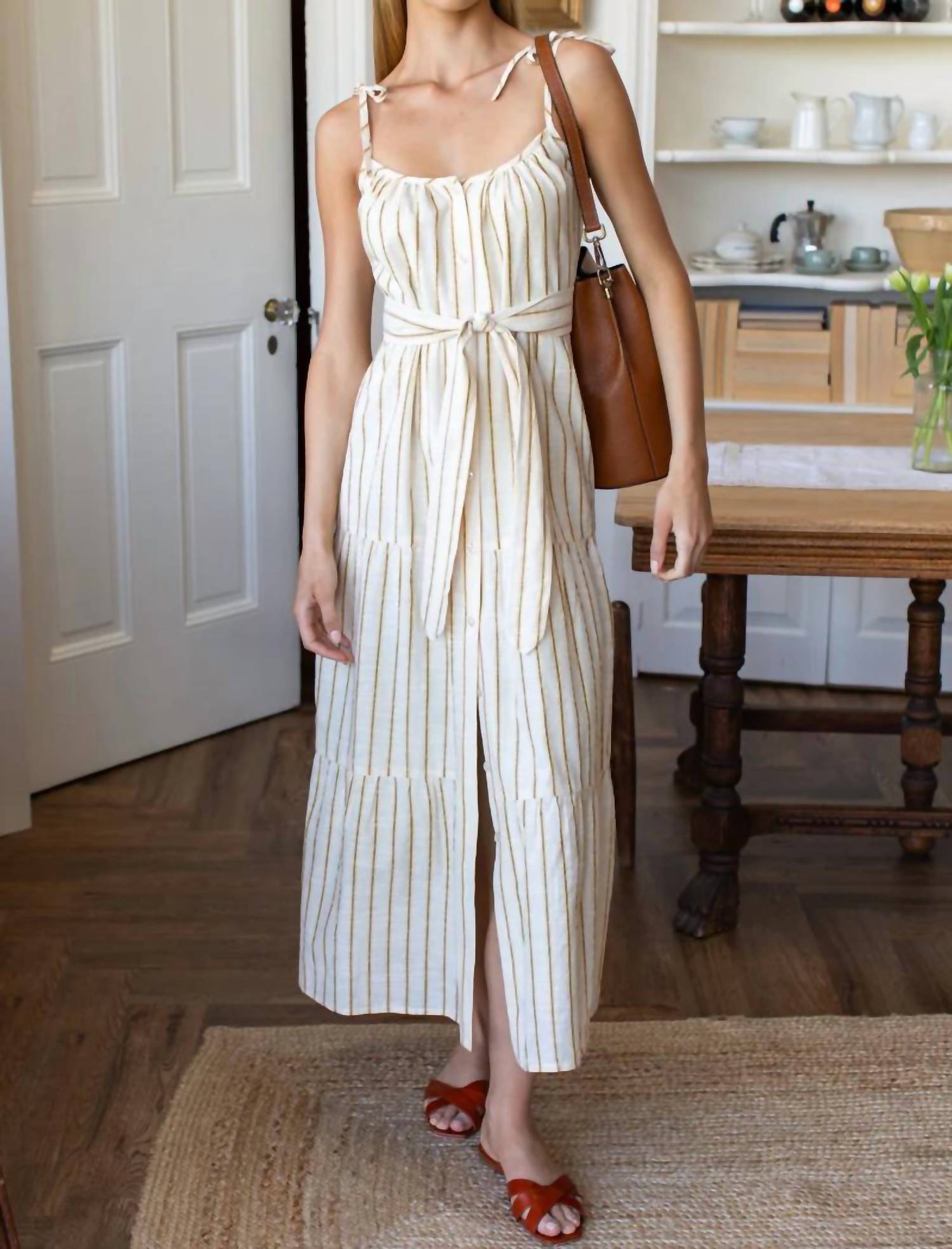 Emerson Fry - India Front Button Down Sundress