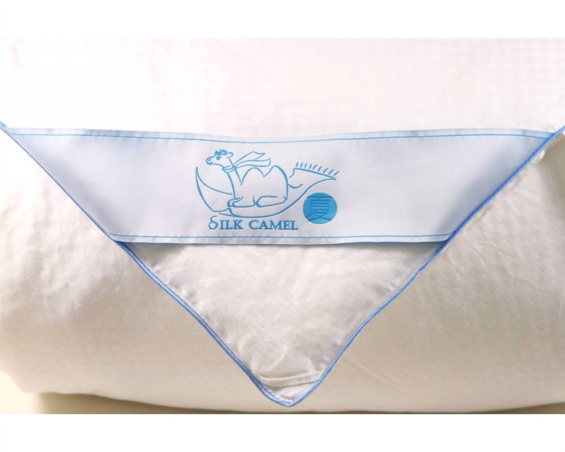 Silk Camel Luxury Allergy-free Summer Comforter in cream - item - alternate view