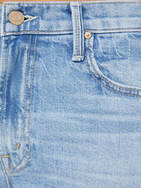 Mother - Mid Rise Rambler Zip Ankle Fray Jeans
