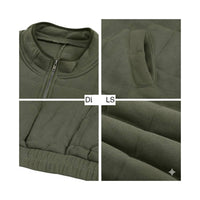 Sweet As A Peach - Quilted Zip-up Jacket