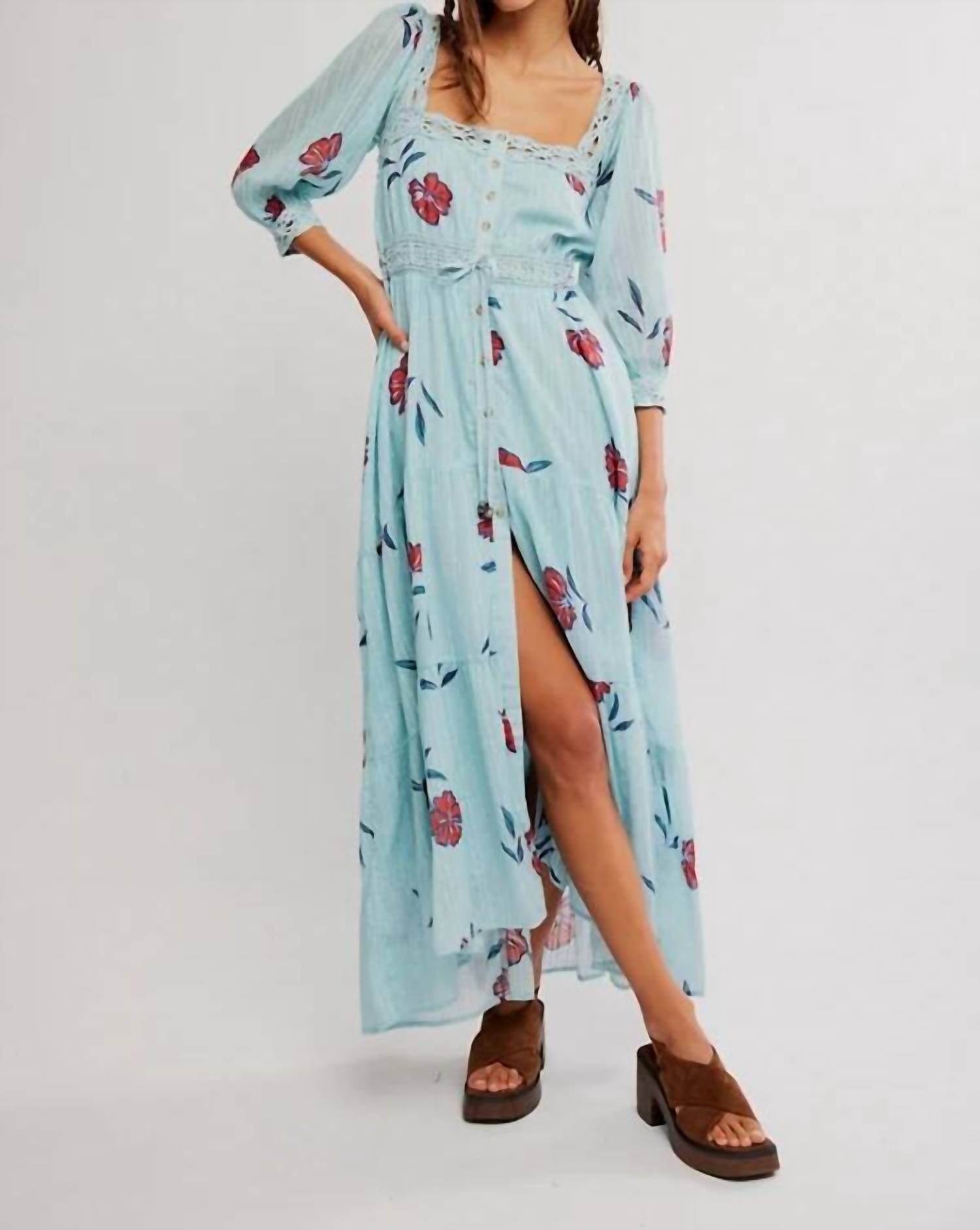 Free People - Morning Meadows Maxi Dress