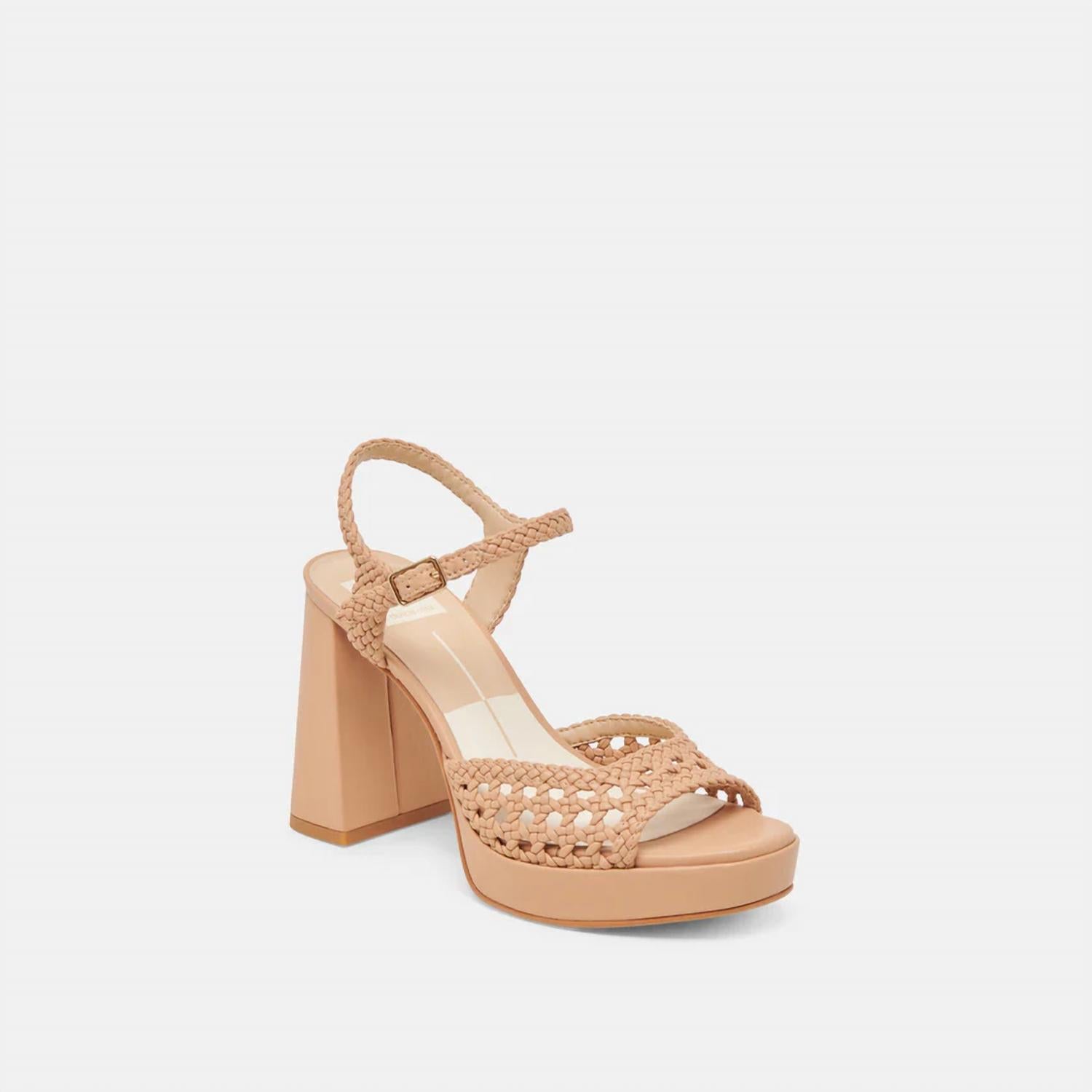 Dolce Vita - Women's Peyten Heels Cafe Woven Stella