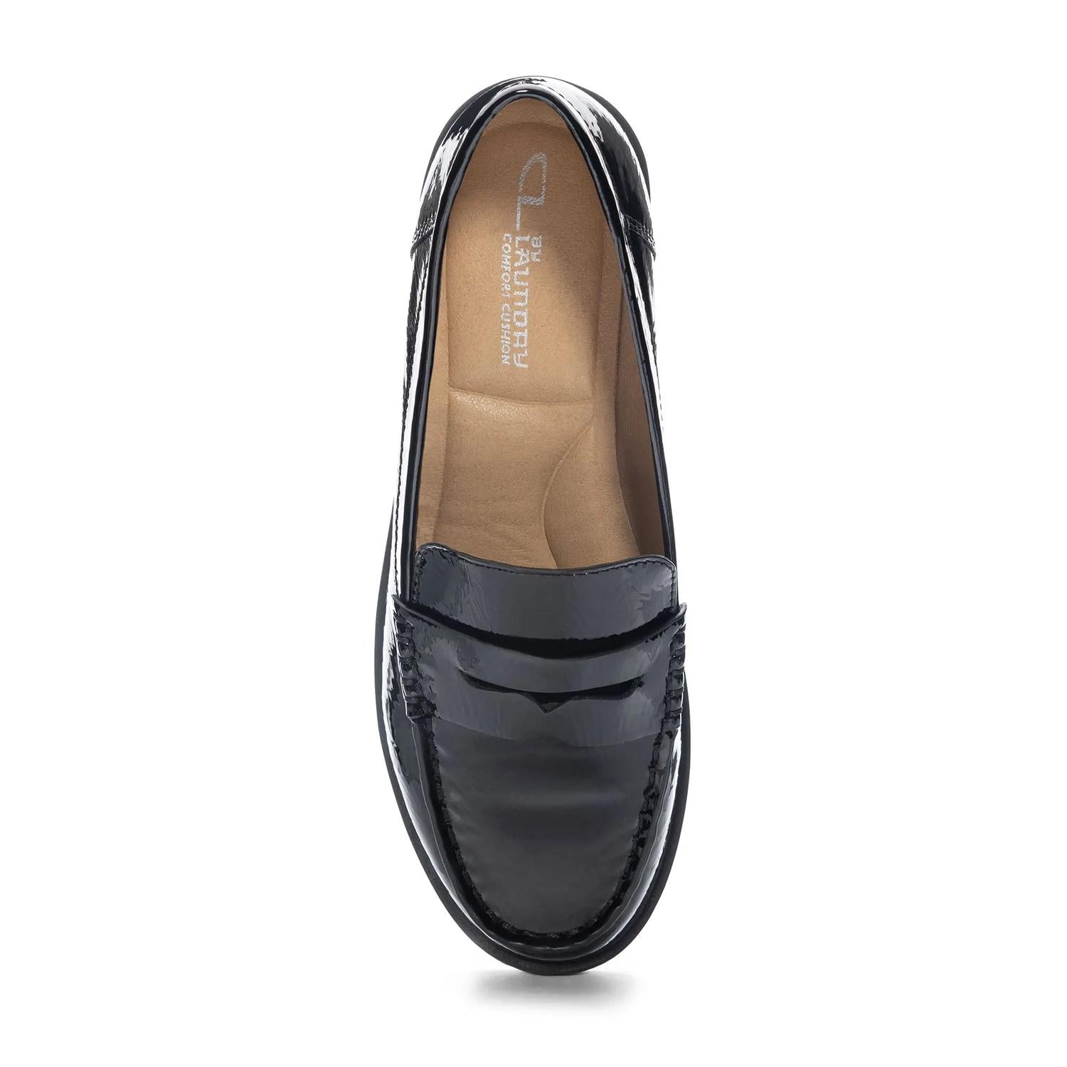 CHINESE LAUNDRY Women's Beloved Patent Shoe in black - women's flats - detail view