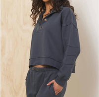 Vintage Havana - Oversized Henley Top