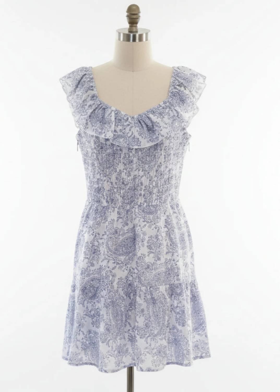 Wrangler - Women's Retro Smocked Mini Dress