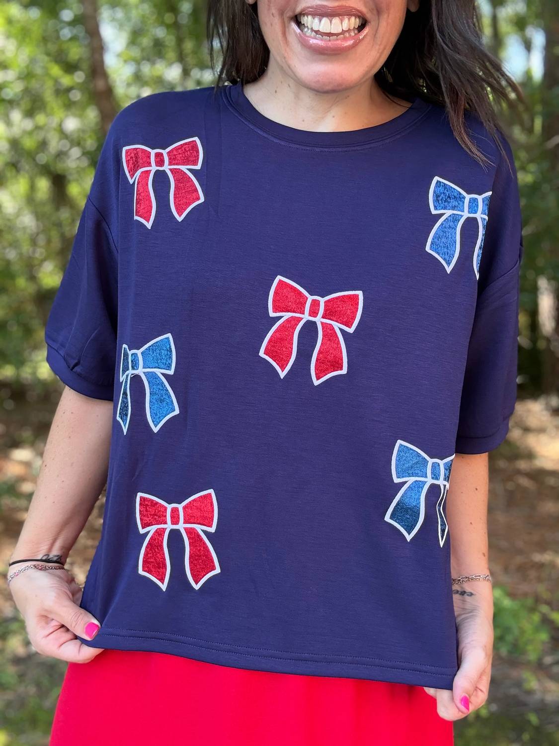 Jess Lea - Bowtiful Luxe Top