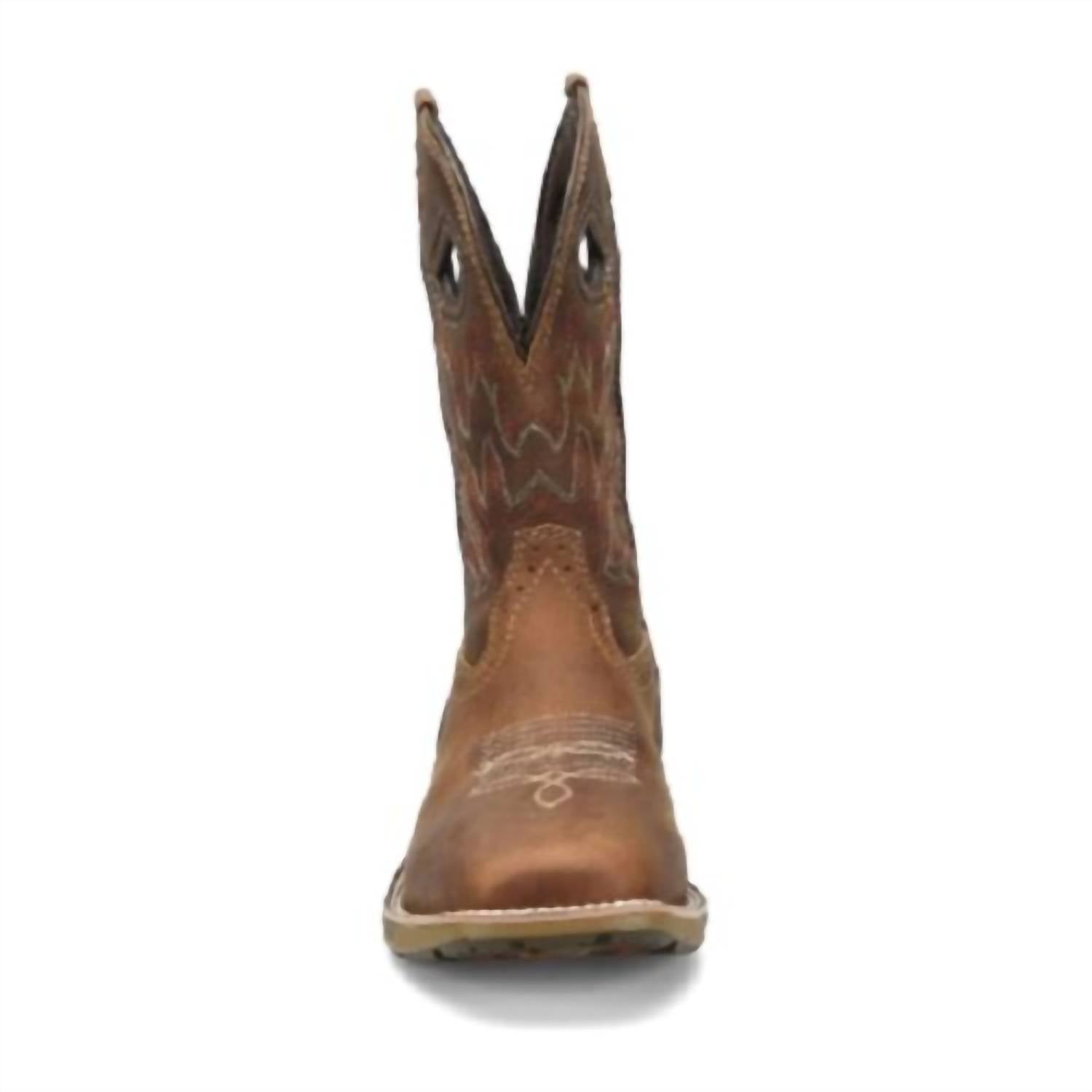 Double-H Boots - Men’s Phantom Rider Square Soft Toe Roper Boots - Wide