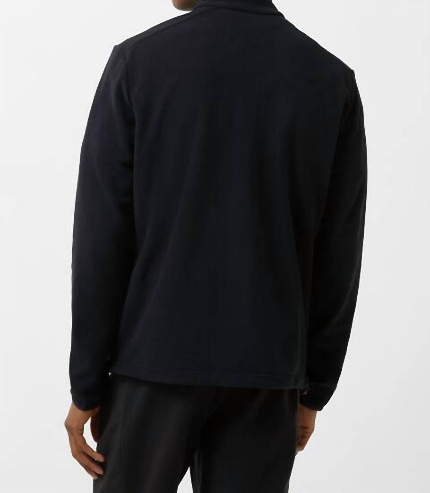 Bogner Fire + Ice Men's Josh Sweater in black - men's jacket - detail view