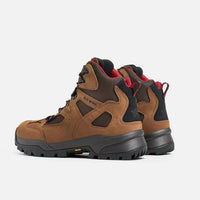 Red Wing Shoes Men's Truhiker 6-inch Waterproof Safety Toe Hiker Boots in brown - men's boots - detail view