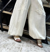Pol - Star Patch Jogger Pants