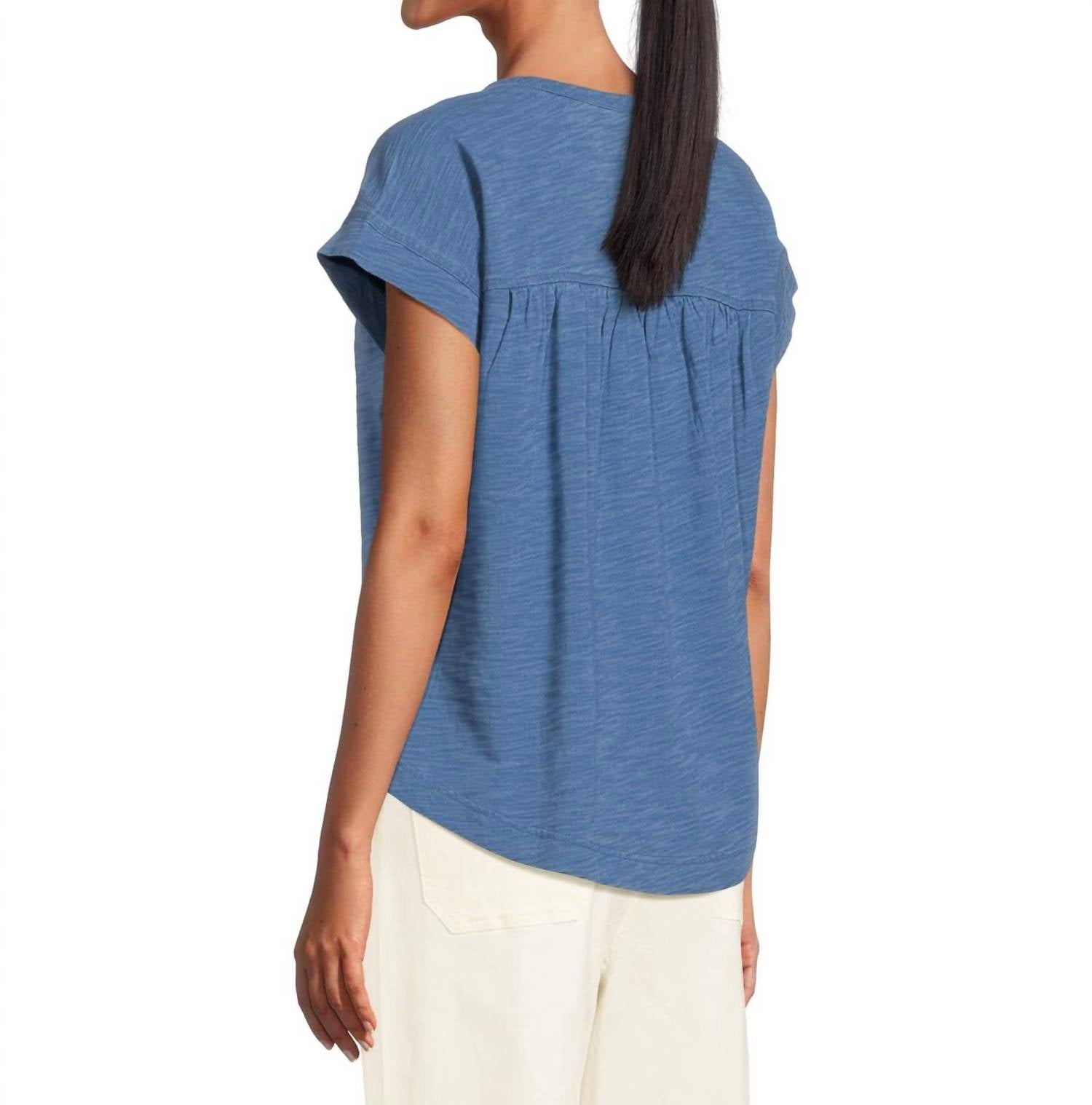 Tommy Bahama - Dani Jersey Cross Stitch Tee