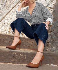 Andrea - Women's Heels with Ankle Strap Pumps