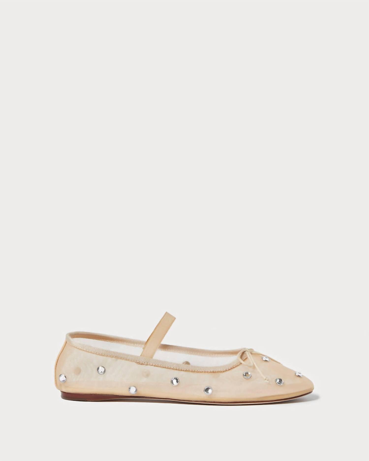 Loeffler Randall - Women's Leonie Ballet Flat With Crystals