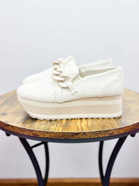 Olem - Women's Amy Platform Suede Shoes