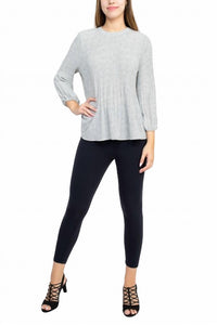 Adrianna Papell - Ruched Waist Woven Top