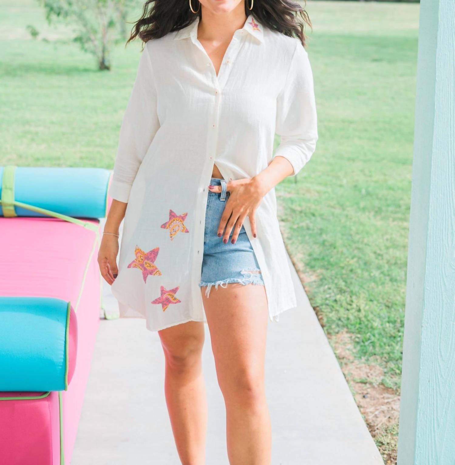 Layerz Clothing - Cameron Button Up Tunic