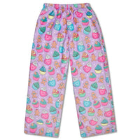iScream Women's Gingerbread Cafe Plush Pants in lavender - women's pants