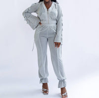 Koy & Victoria - Vix Ankle Tie Pants