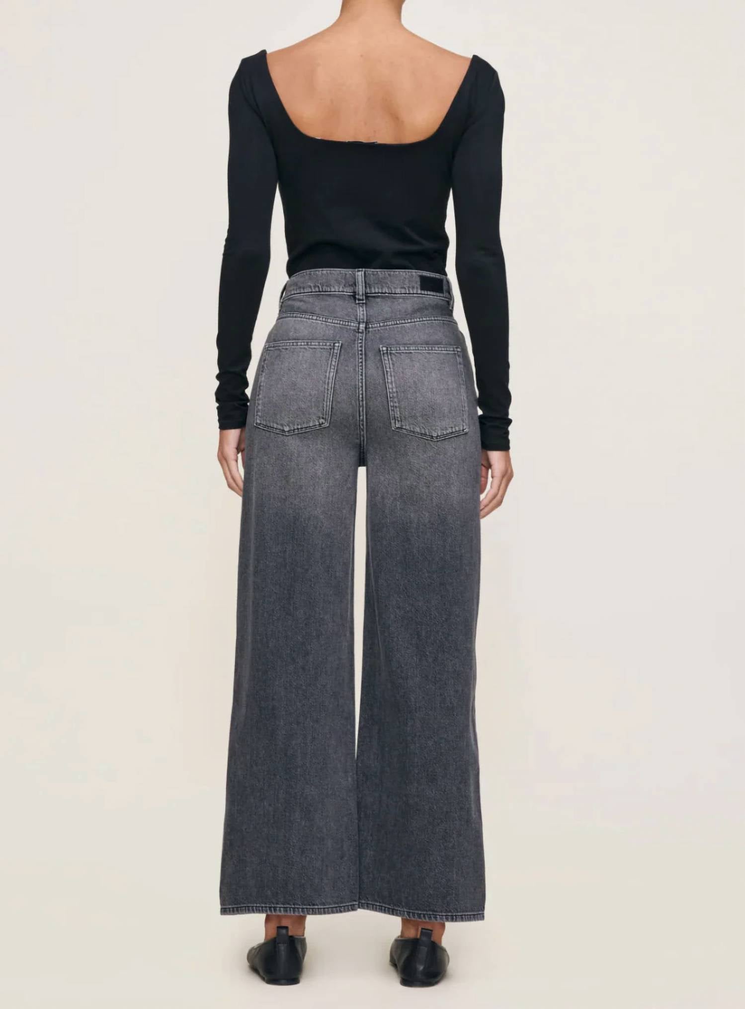 Dl1961 - Women'S - Hepburn Wide Leg Ankle Jean