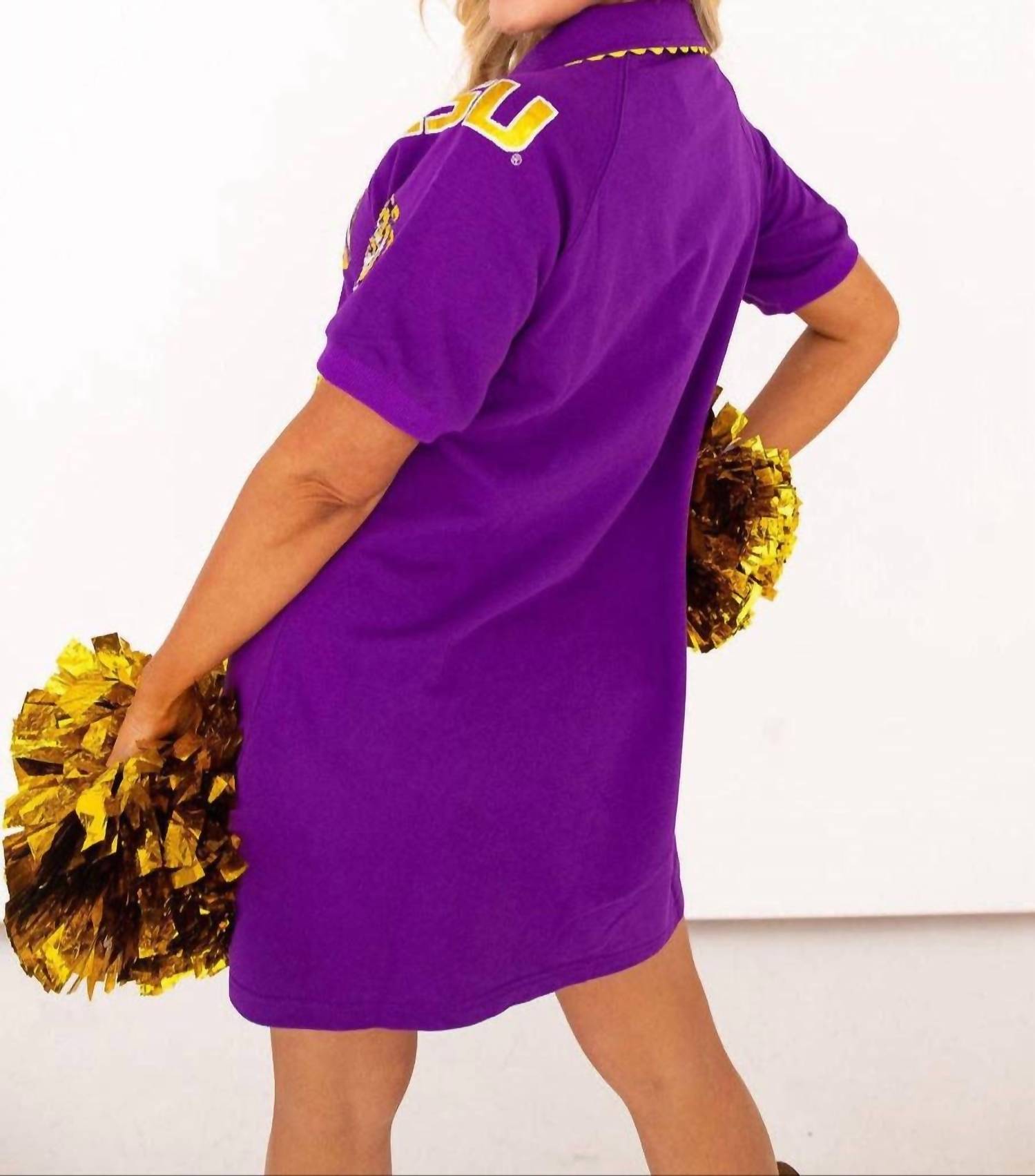 Brianna Cannon - Lsu Logo Patch Dress