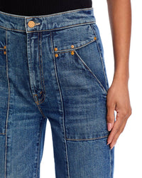 Mother - The Riveting Rambler Zip Sneak Jeans