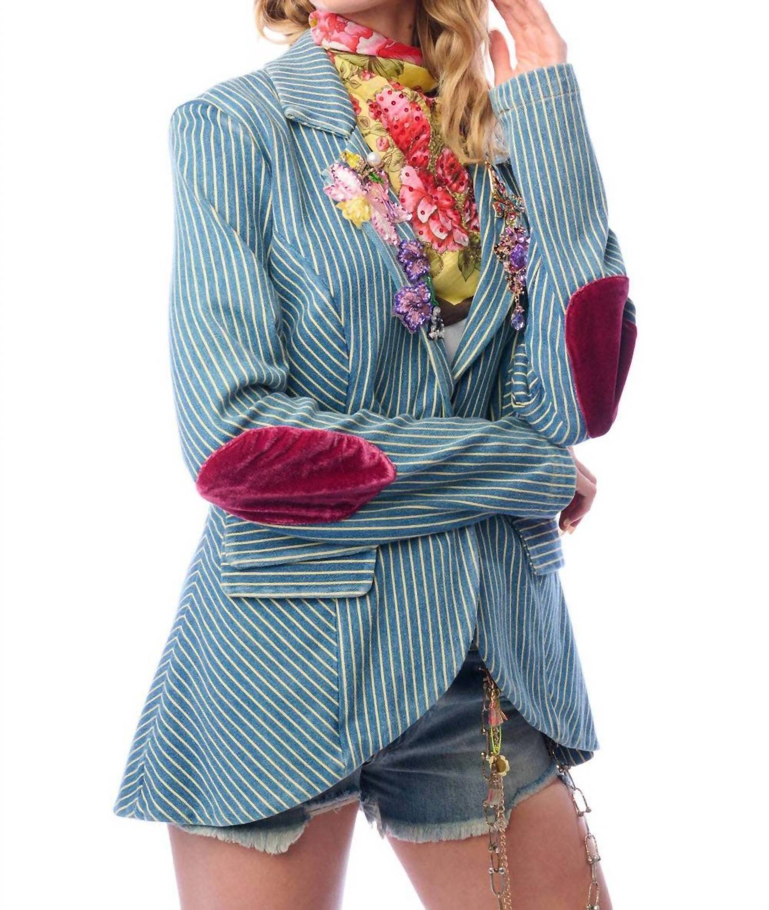 Aratta - Alaia Blazer With Lapel Embellishments