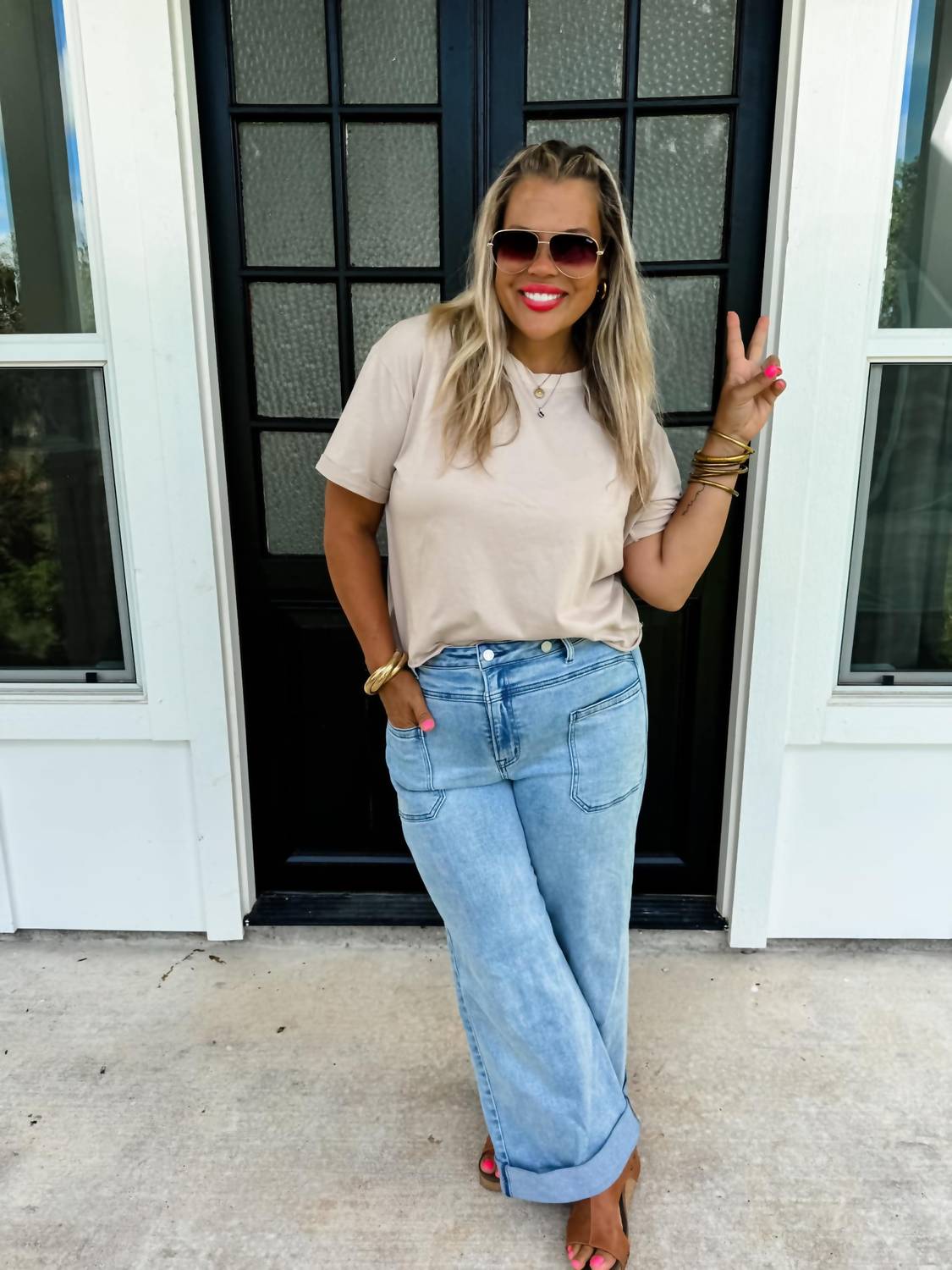Blakely - Clover Front Pocket Jeans - Plus