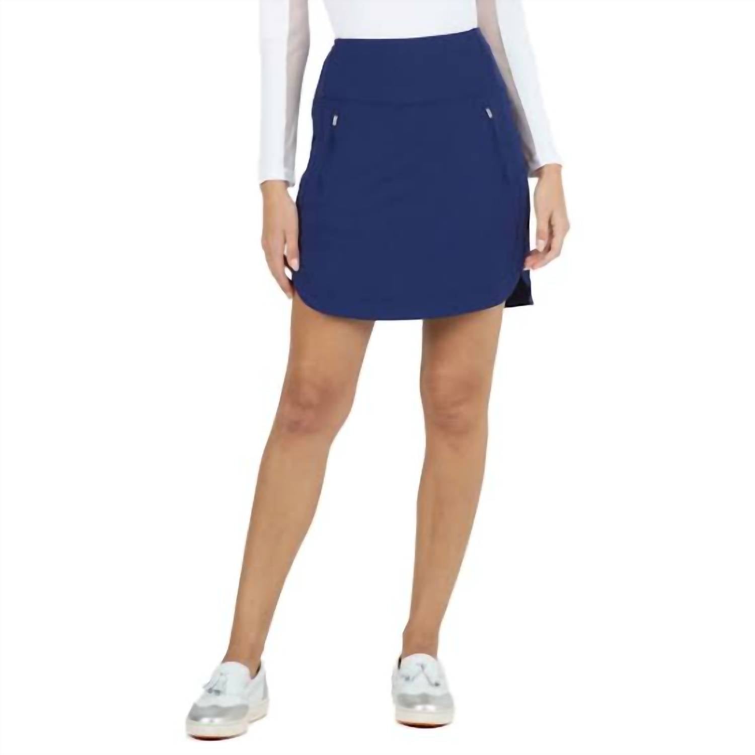Ibkul - Women's Solid Straight Skort