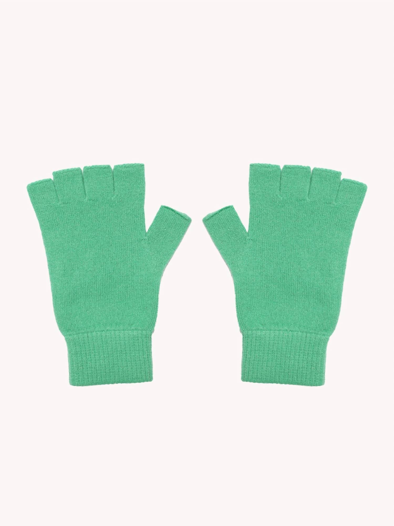 Jumper1234 Women's Fingerless Gloves in green - women's accessory