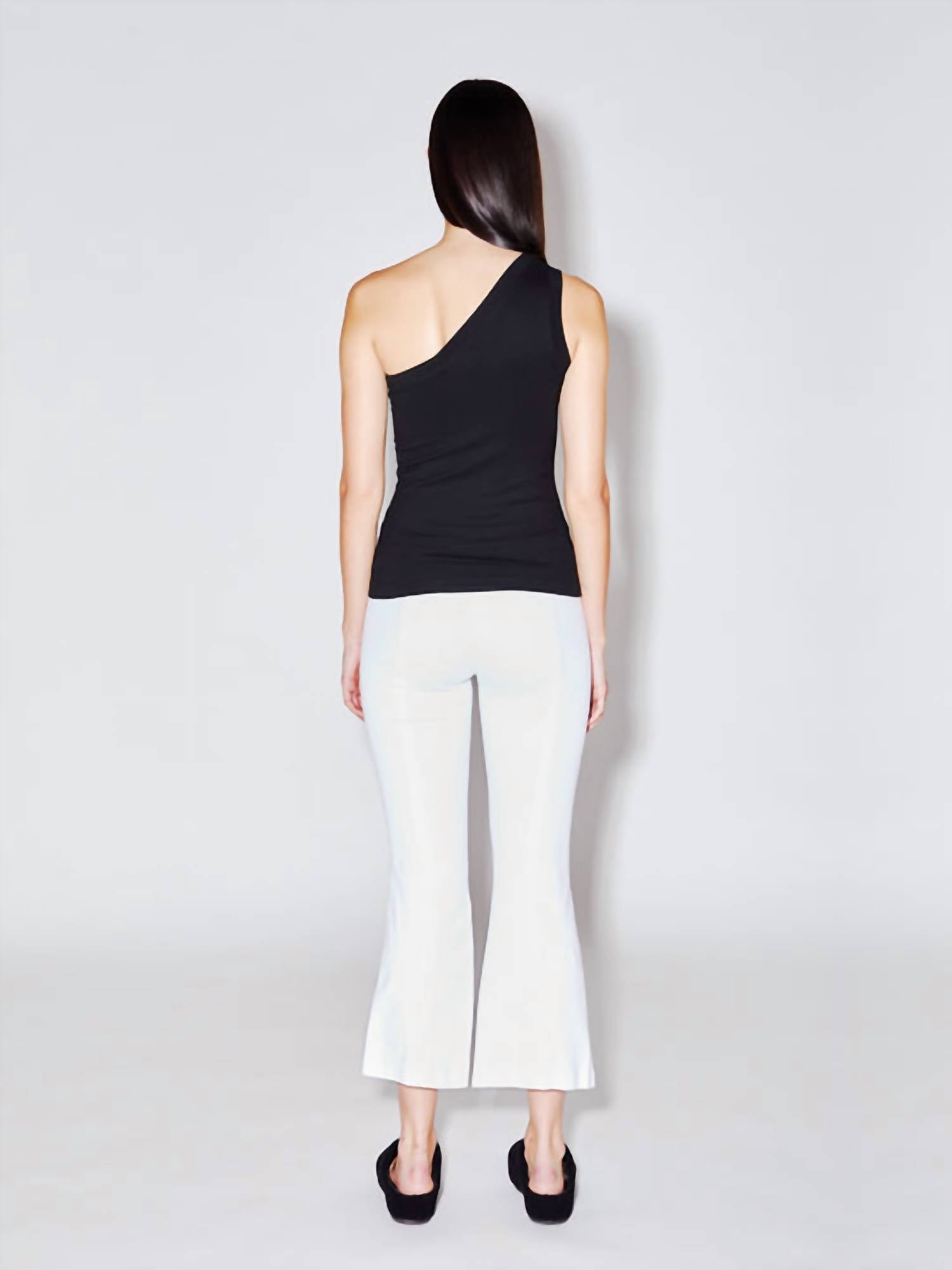 Rosetta Getty - Pull on Cropped Flare Pants