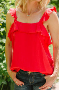 Salem Ruffle Tank
