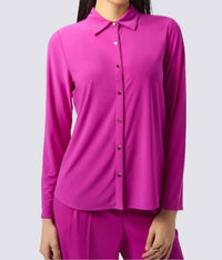 Joseph Ribkoff - SILIKY KNIT BUTTON FRONT SHIRT