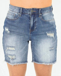 Grace And Lace - Distressed 7” Shorts