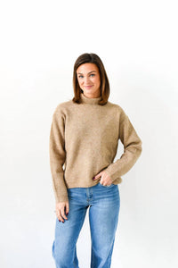 Karlie - Turtleneck Long Sleeve Sweater