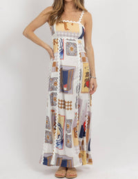 Ooh Fashion - Open Back Maxi Dress