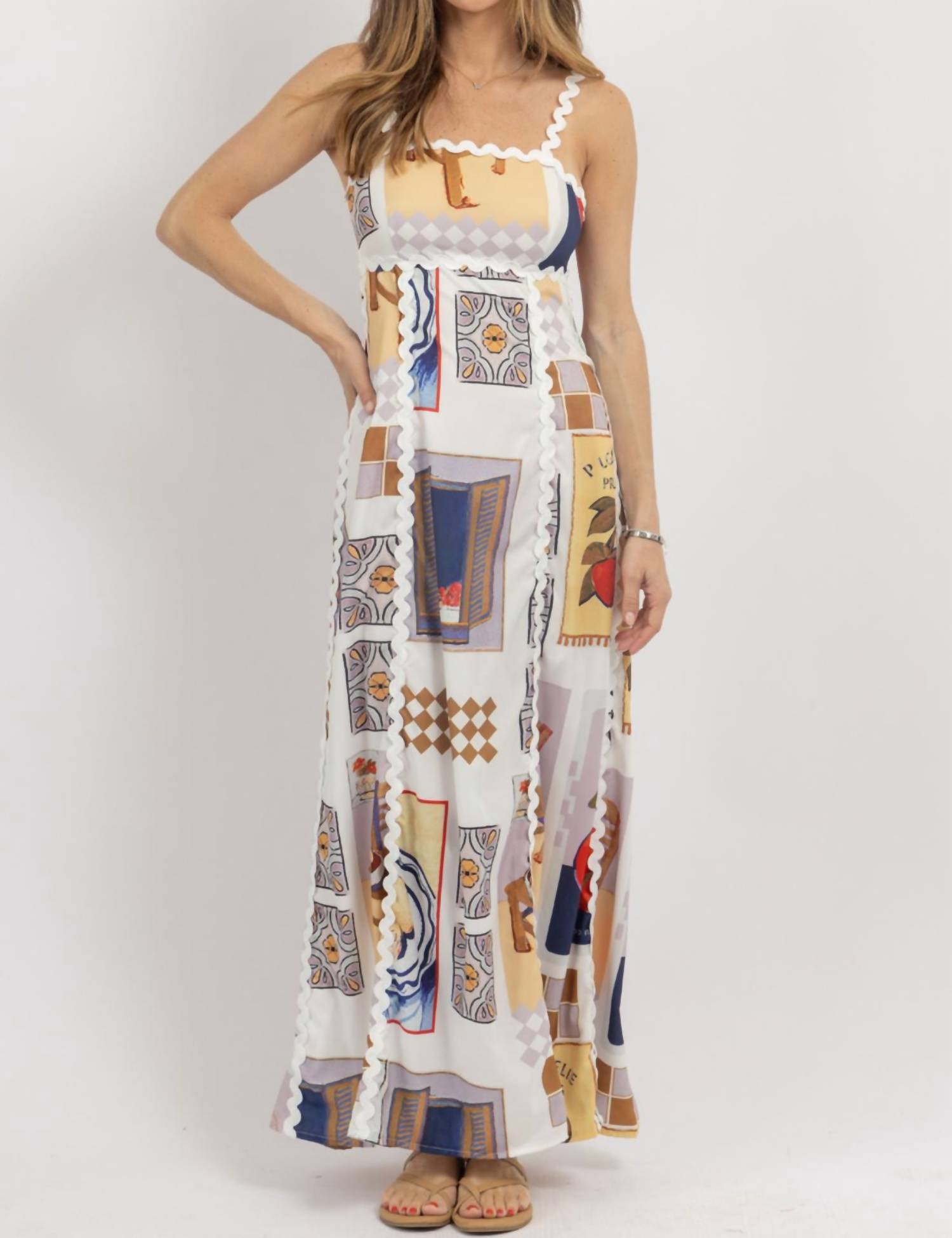 Ooh Fashion - Open Back Maxi Dress