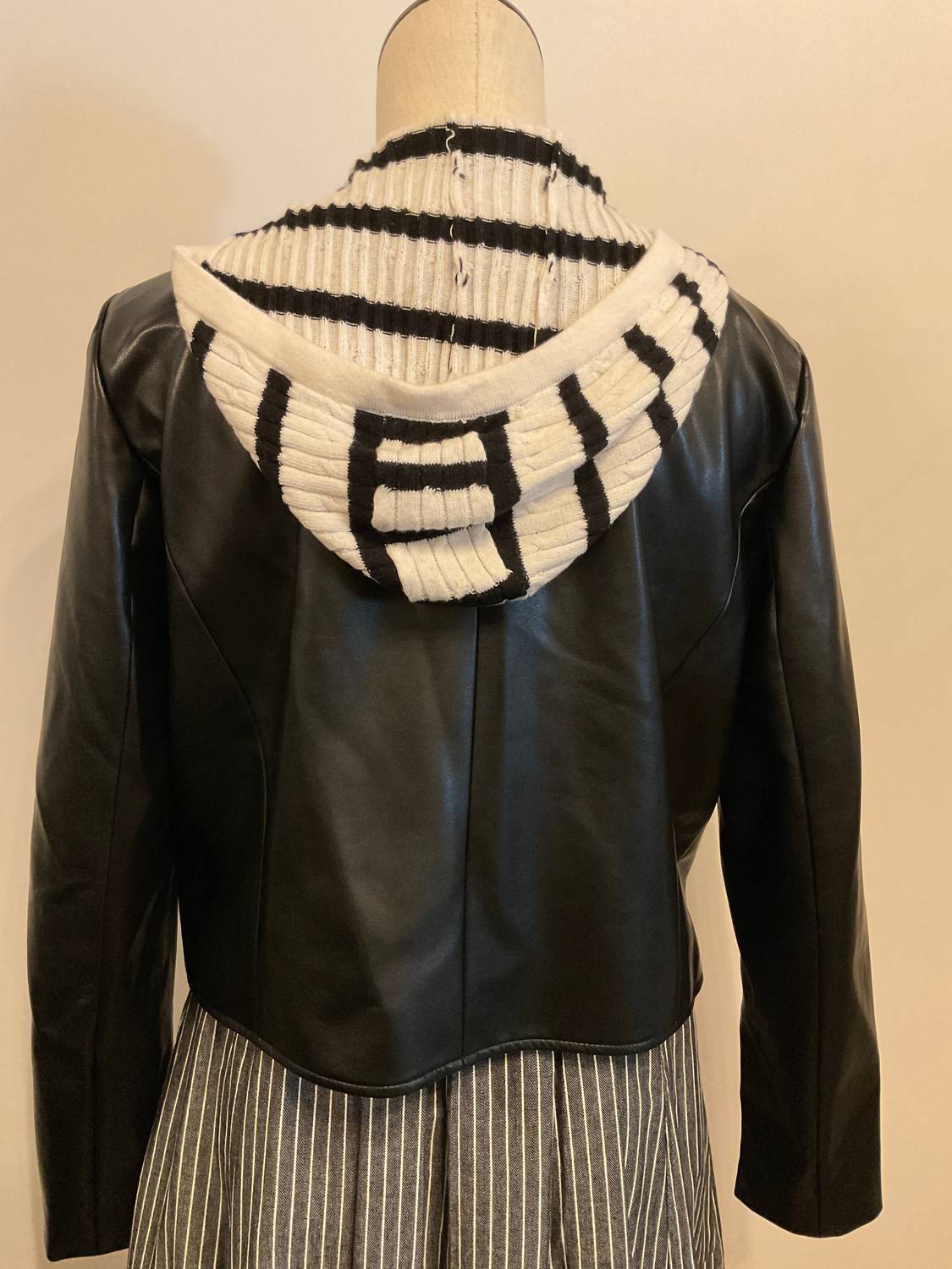 J. Society - Women's Striped Dickey Jacket