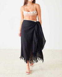 Mersea - Hermosa Linen 3-way Wrap