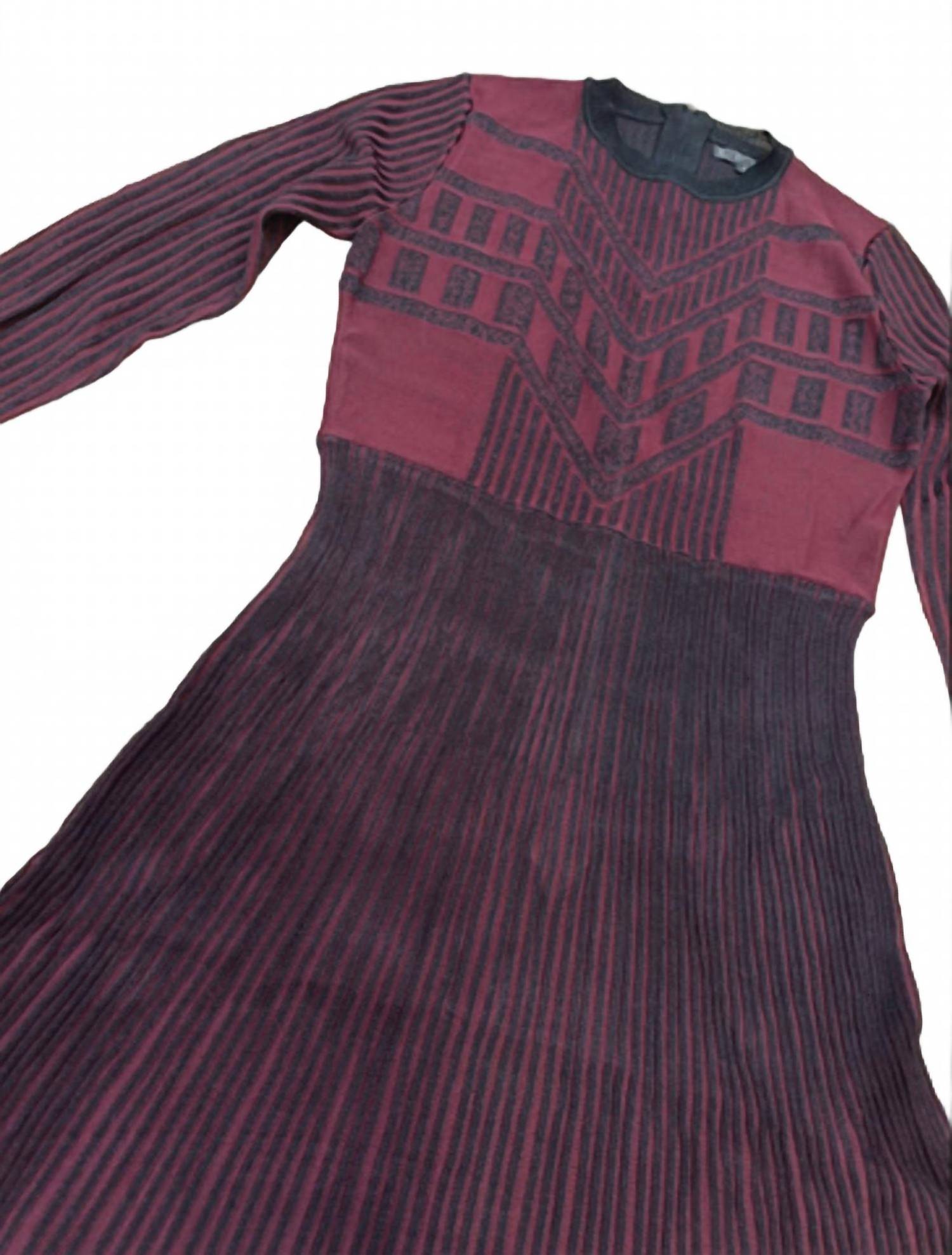 Elio - Textured Knit Dress