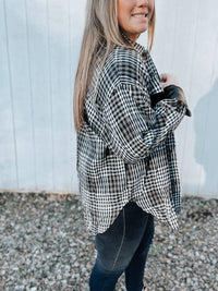Blue Buttercup - Oversized Medford Top