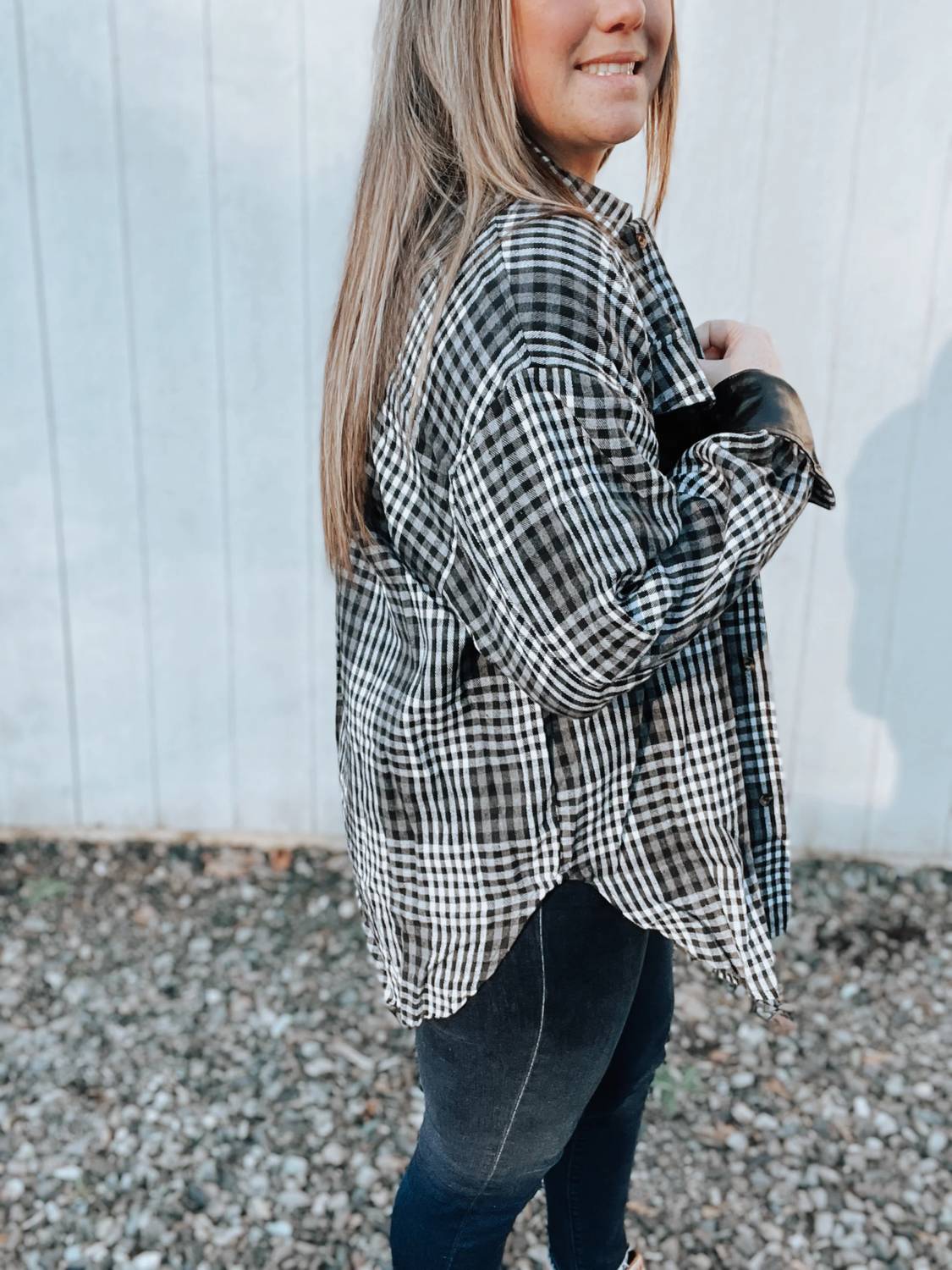 Blue Buttercup - Oversized Medford Top