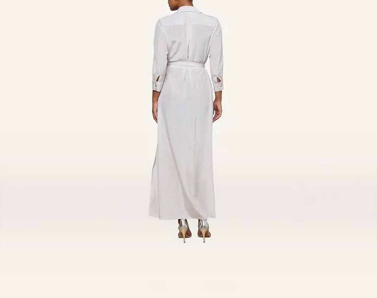 L'Agence - Cameron Silk Shirt Dress