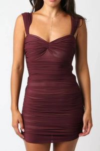 Olivaceous - Sandra Mini Dress