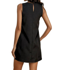 Tcec - Kenia Rhinestone Bow Sheath Dress